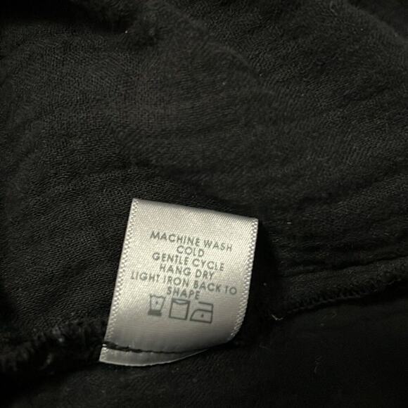 XIRENA 100% COTTON‎ BLACK BLOUSE SIZE S - Picture 5 of 6